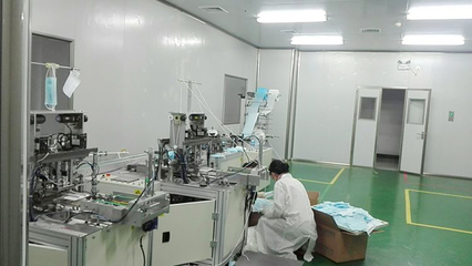 项目提速 服务提升 干部提振 华灿制药医用口罩生产线试产 按下产能释放“快进键”